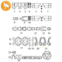 Anubis GP016 MG Astray MBF-P02 Detail Set