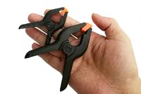 Mini Klem met Buigbare Tips, 2 Maten