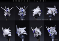 AnchoreT YujiaoLand MG Hi-Nu EnHanced version Dress-up Kit +  Anchoret Decals
