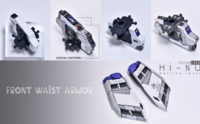 AnchoreT YujiaoLand MG Hi-Nu EnHanced version Dress-up Kit +  Anchoret Decals