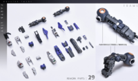 AnchoreT YujiaoLand MG Hi-Nu EnHanced version Dress-up Kit +  Anchoret Decals