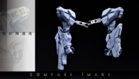 AnchoreT YujiaoLand MG Hi-Nu EnHanced version Dress-up Kit +  Anchoret Decals