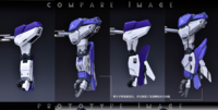 AnchoreT YujiaoLand MG Hi-Nu EnHanced version Dress-up Kit +  Anchoret Decals