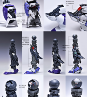 AnchoreT YujiaoLand MG Hi-Nu EnHanced version Dress-up Kit +  Anchoret Decals