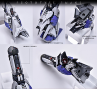 AnchoreT YujiaoLand MG Hi-Nu EnHanced version Dress-up Kit +  Anchoret Decals