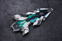 AnchoreT YujiaoLand MG Sinanju Stein, Unicorn en NU AADE Shield Dress-up Kit