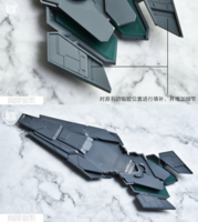 AnchoreT YujiaoLand MG Sinanju Stein, Unicorn en NU AADE Shield Dress-up Kit