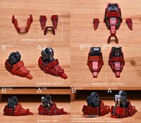 AnchoreT YujiaoLand MG Sazabi B1 Backpack V2 Expansion set Kit