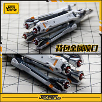 JAO Parts, RG Crossbone Metal Set Rood 4 Opties