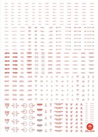 Anchoret YJL General Decal DL-04 Rood + Grijs