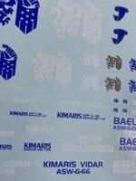 Flaming-Snow TY-06 IBO Emblemen Flourescerend