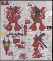 Flaming-Snow RG-29 Sazabi Fluorescerend