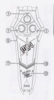 Flaming-Snow MG-50 Zaku Lunamaria