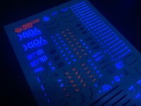 Flaming-Snow MG-02 Freedom 2.0 ZGMF-10A + Base Decals Fluorescerend