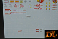 DL-Decal P02 voor PG Astray Red MBF-P02 2 Vellen