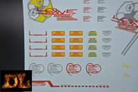 DL-Decal P02 voor PG Astray Red MBF-P02 2 Vellen