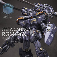 AEther MG Jesta Cannon RGM-96X Dress-Up Kit