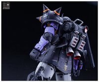 SH Studio x GM Dream PG Zaku II Black Tri-Stars GK of Accessoires