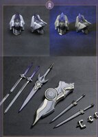 AEther MG Barbatos ver. Dynasty Warrior Dress-up Kit