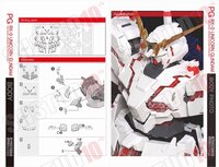 SH Studio PG RX-0 Unicorn Gundam (Final Battle Ver.) Set