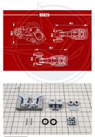 Moshi HS029 Multi-Use Hydraulische Backpack Upgrade Part 2x
