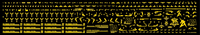 Delpi-Decal RG RX-93 Nu Stickers Metaal Goud