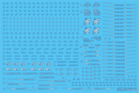 Delpi-Decal MGEX Strike Freedom Zilver Holo