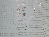 Delpi-Decal MGEX Strike Freedom Zilver Holo Hexagonaal