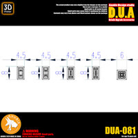 Anubis DUA-081 Detail Upgrade Accessories