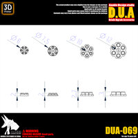 Anubis DUA-069 Gun Barrel Detail Upgrade Accessories 01