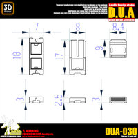 Anubis DUA-030 Detail Upgrade Accessories