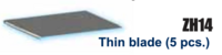 Echo Tech Thin Blade for Ultrasonic Cutter ZH14 5ps