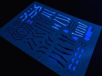 Flaming-Snow PG-01 Gundam Exia Full Set Fluorescerend Decals