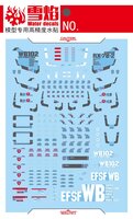 Flaming-Snow PG-07 RX-78-2 Fluorescent Decals