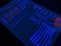 Flaming-Snow MG-54 Sword Impulse Fluorescent Decals