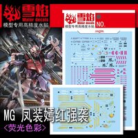 Flaming-Snow MG-82 Strike Rouge Fluorescent Decals