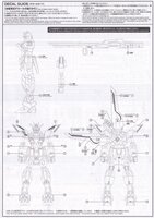 Flaming-Snow MG-77 Gundam X Fluorescent Decals