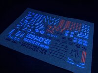 Flaming-Snow MG-66 Ginn Fluorescent Decals
