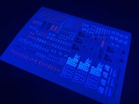 Flaming-Snow MG-18 RX-78-2 Ver. Ka Fluorescent Decals