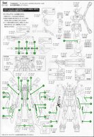 Flaming-Snow MG-69 Crossbone Gundam X-1 Full Cloth Fluorescent Decals