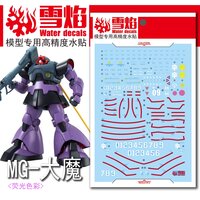 Flaming-Snow MG-85 Rick Dom Fluorescent Decals