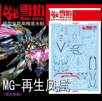 Flaming-Snow MG-07 Gundam Fenice Rinascita Fluorescent Decals