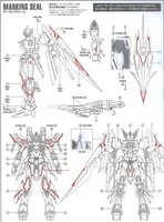 Flaming-Snow MG-07 Gundam Fenice Rinascita Fluorescent Decals