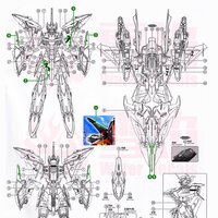 Flaming-Snow MG-173 Eclipse Reactor 2 Fluorescent Decals