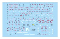 Flaming-Snow MG-91 Victory Two Assault Buster Ver. Ka Fluorescent Decals