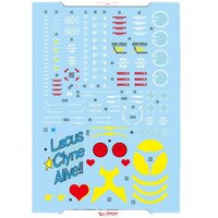 Flaming-Snow MG-84 Zaku Warrior (Live Concert Ver.) Fluorescent Decals