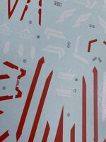 Flaming-Snow PG-02-2 OO Gundam Seven Sword/G Inspection Fluorescent Decals