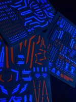 Flaming-Snow PG-02-2 OO Gundam Seven Sword/G Inspection Fluorescent Decals