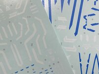 Flaming-Snow PG-02 OO Gundam Seven Sword/G Fluorescent Decals