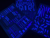 Flaming-Snow PG-02 OO Gundam Seven Sword/G Fluorescent Decals